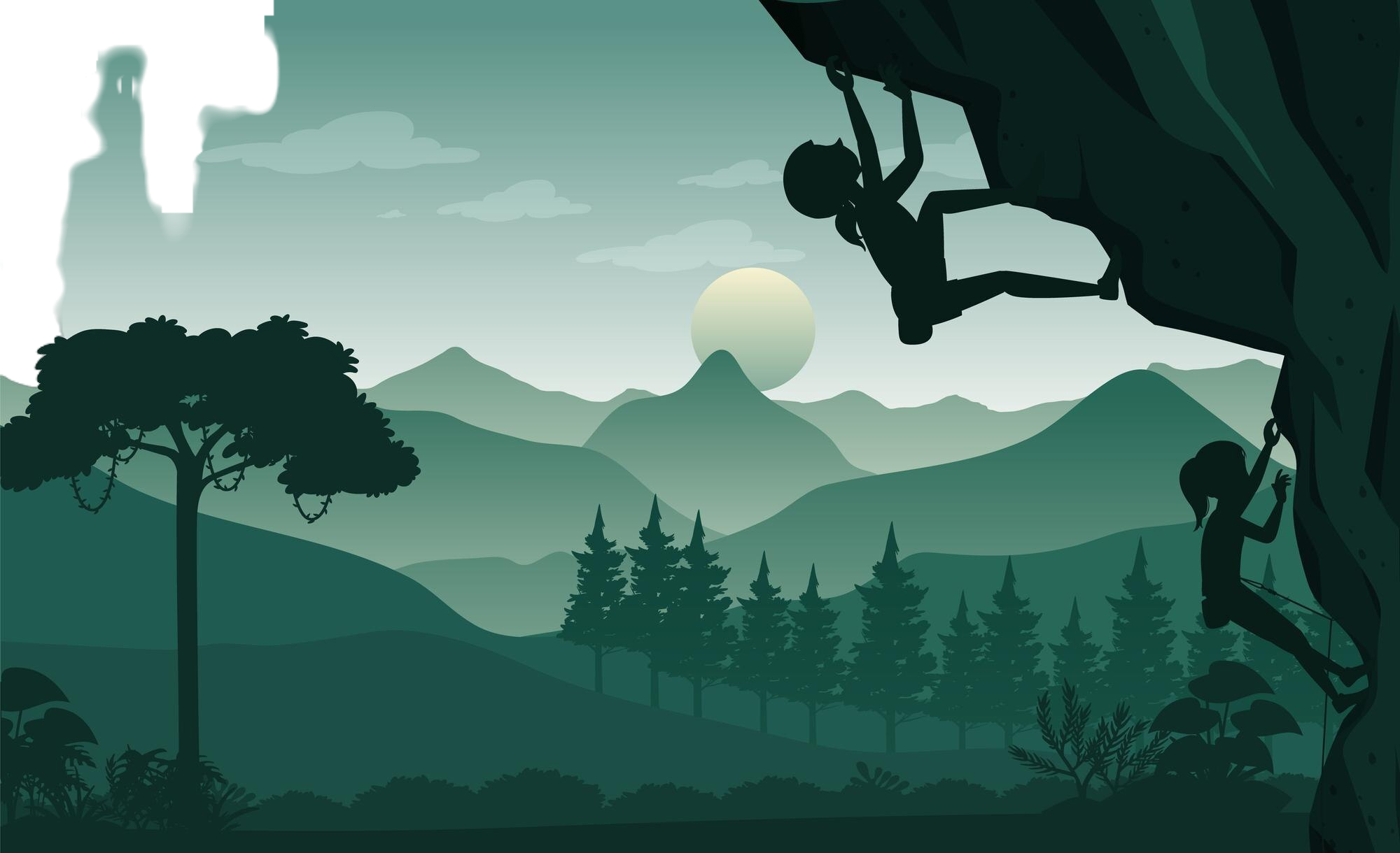 <a href="https://www.freepik.com/free-vector/flat-silhouette-rock-climbing-nature-background_25538360.htm#fromView=search&page=1&position=8&uuid=4d1d7b3a-c3d5-4927-b40a-5431e390a74e">Image by brgfx on Freepik</a>